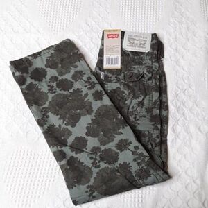 Levi's Boy's 511 Slim Cargo Pants Camo Size 7X Regular (7-8y)